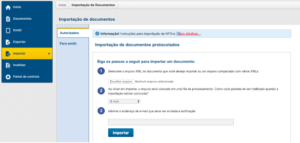 tabela com as principais falhas no processo de descarte de uma nota