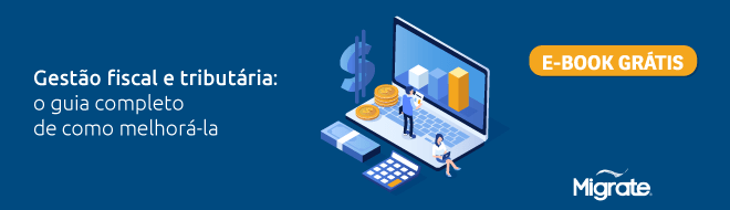 Banner de e-book gratuito com o guia completo de gestão fiscal e tributária